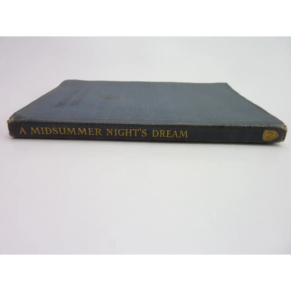 Vintage 1910 The New Hudson Shakespeare Midsummer Nights Dream Hardcover Book